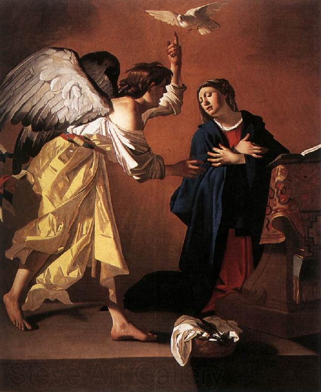 JANSSENS, Jan The Annunciation f France oil painting art